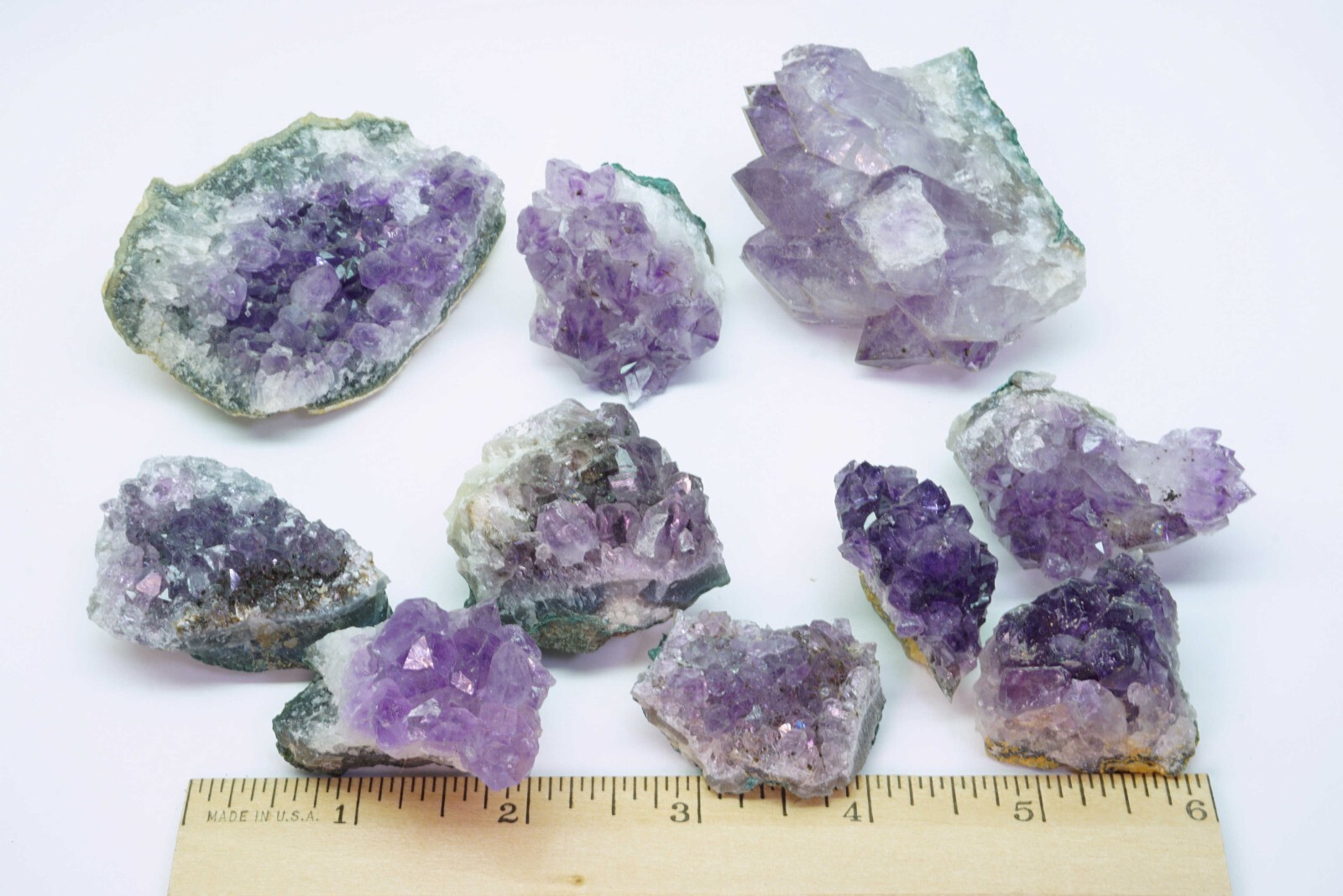 Amethyst Geode Druzy 1 Lb Lots Crystal Quartz Cluster Natural Specimen Gemstones