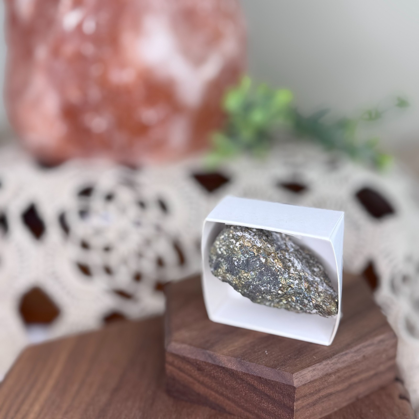 Rainbow Pyrite – Austria – Natural Metallic Mineral Specimen – Unique Gift Decor