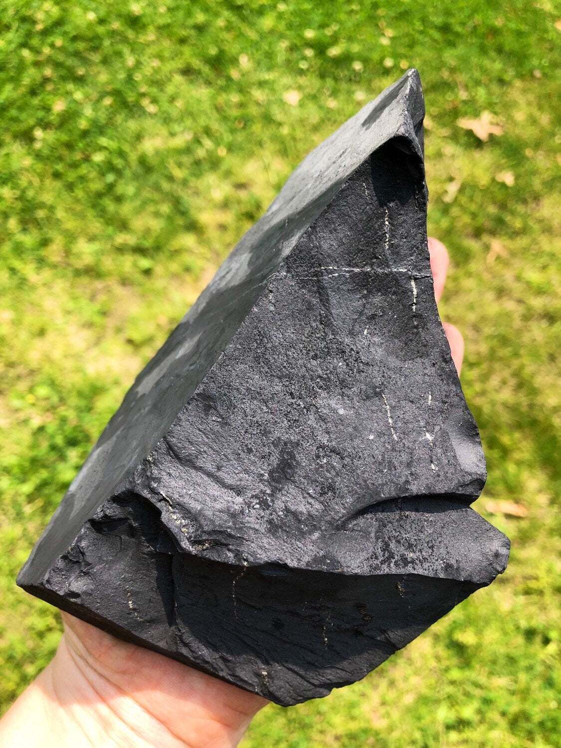 Raw Shungite Stone, Natural Shungite from Russia