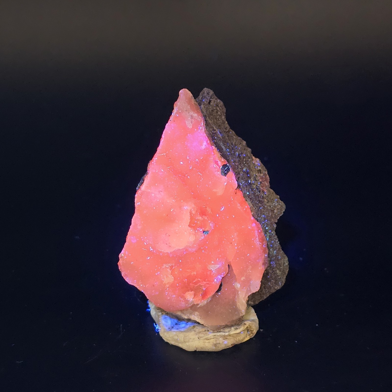 Florescent Smithsonite Botryoidal Specimen Gemstone Crystal Mineral Mexico