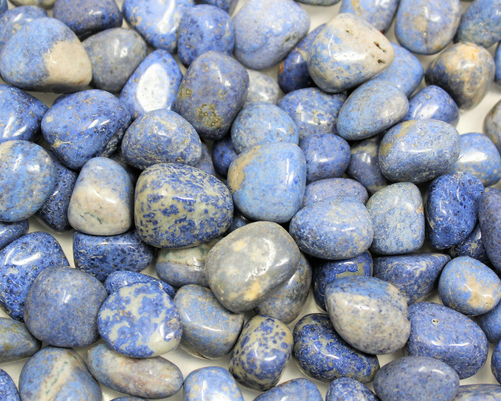 Wholesale Bulk 1/2 lb lot Dumortierite Tumbled Stones Crystal Healing Gemstone