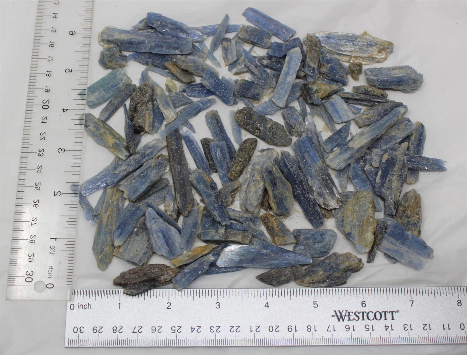 1 lb Bulk Lot Rough Blue Kyanite Blades Natural Pieces Crystals CLEARANCE 16 oz