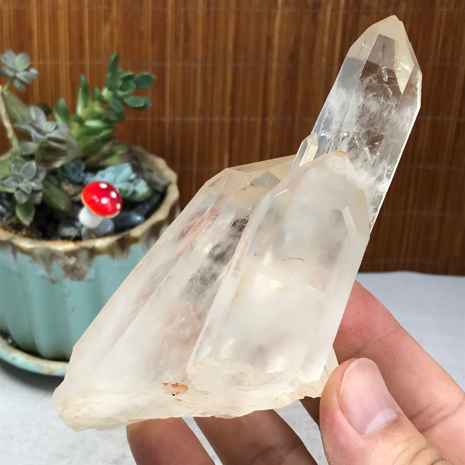 90-55-40mm Natural crystal clusters pretty Quartz Mineral Specimen 258g A6221