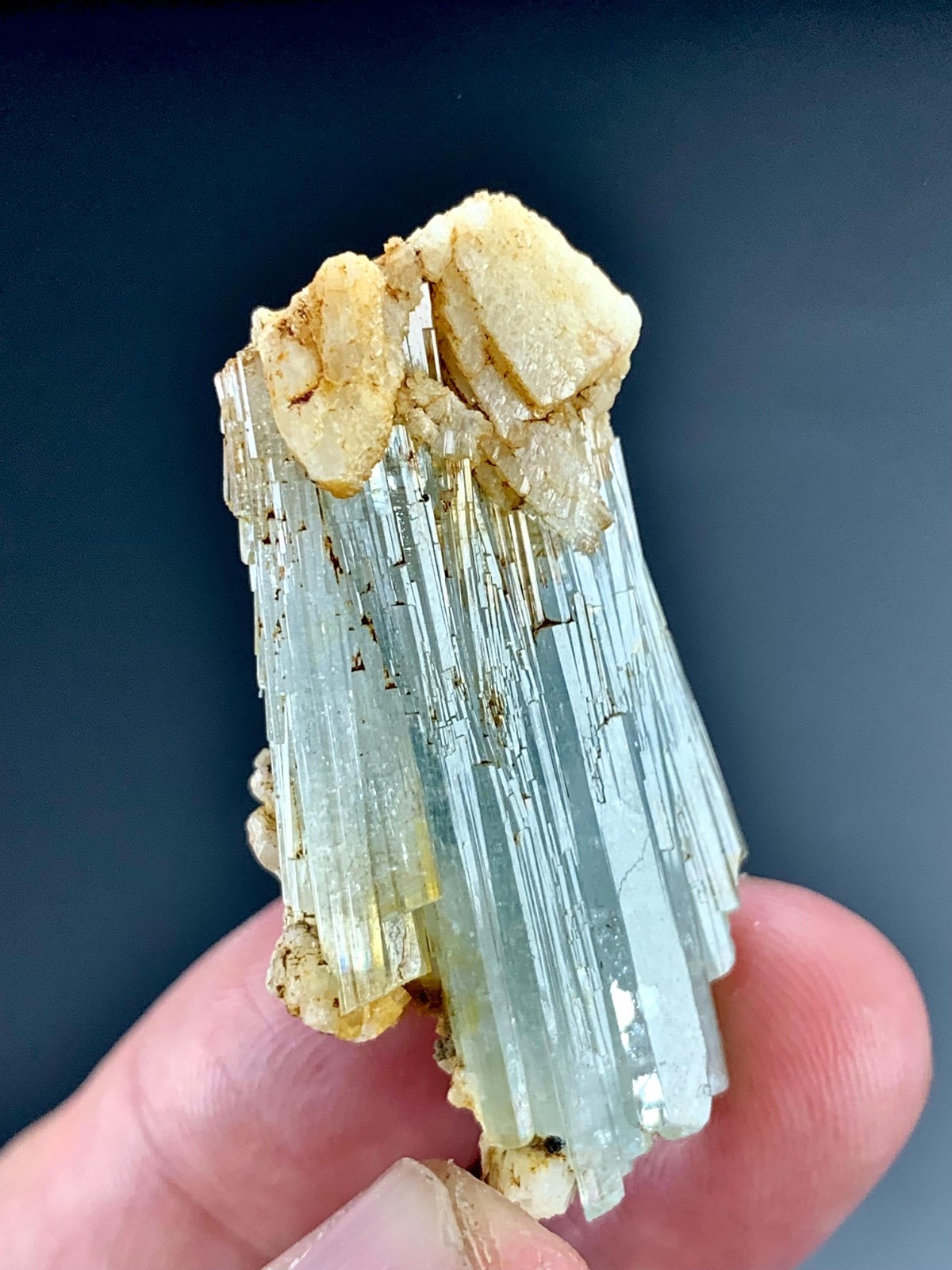 76 Carat Aquamarine Crystal Specimen From Pakistan