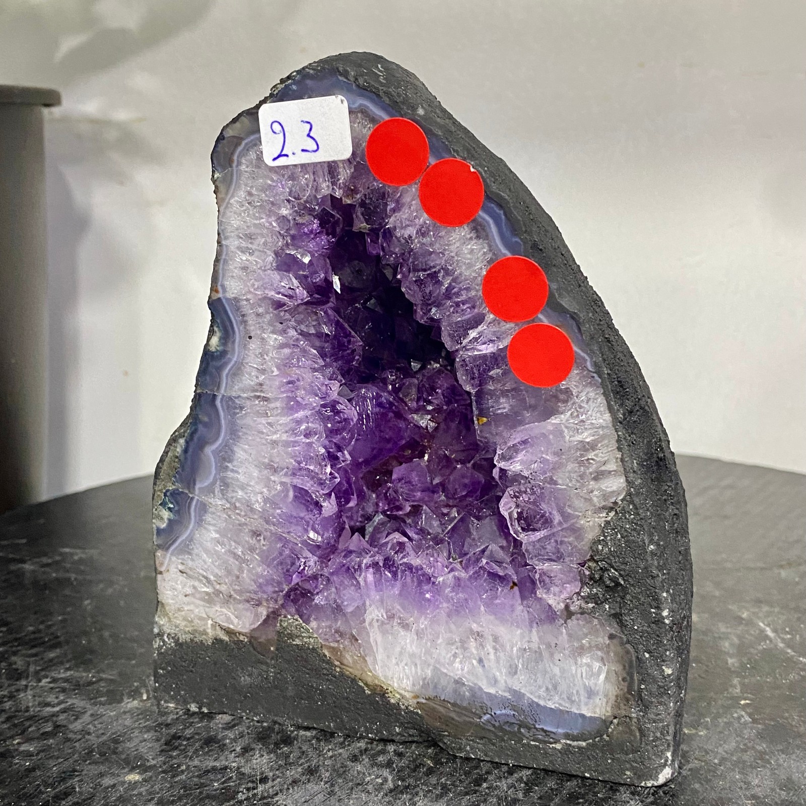 5LB Natural Amethyst Cathedral English Cluster Crystal Specimen Healing