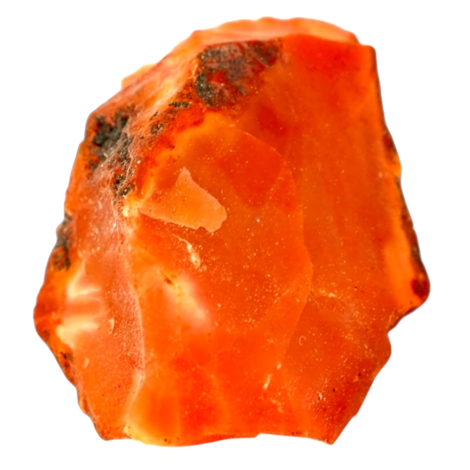 Large 1.25-2.0” Natural Red Carnelian Raw Stone – Healing Crystal for Creativity