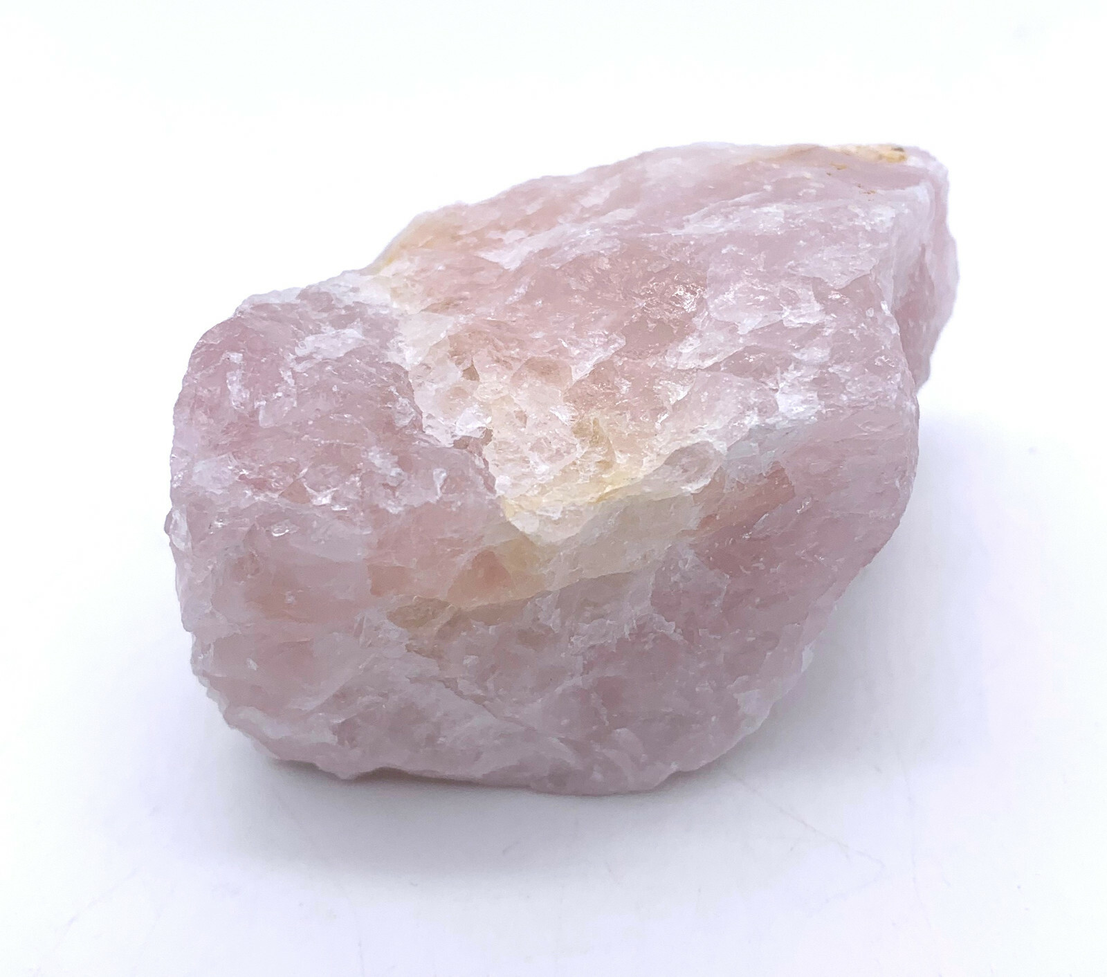 Rose Quartz Crystal Rock – Rough Approx. 2+ Inches w Info Card