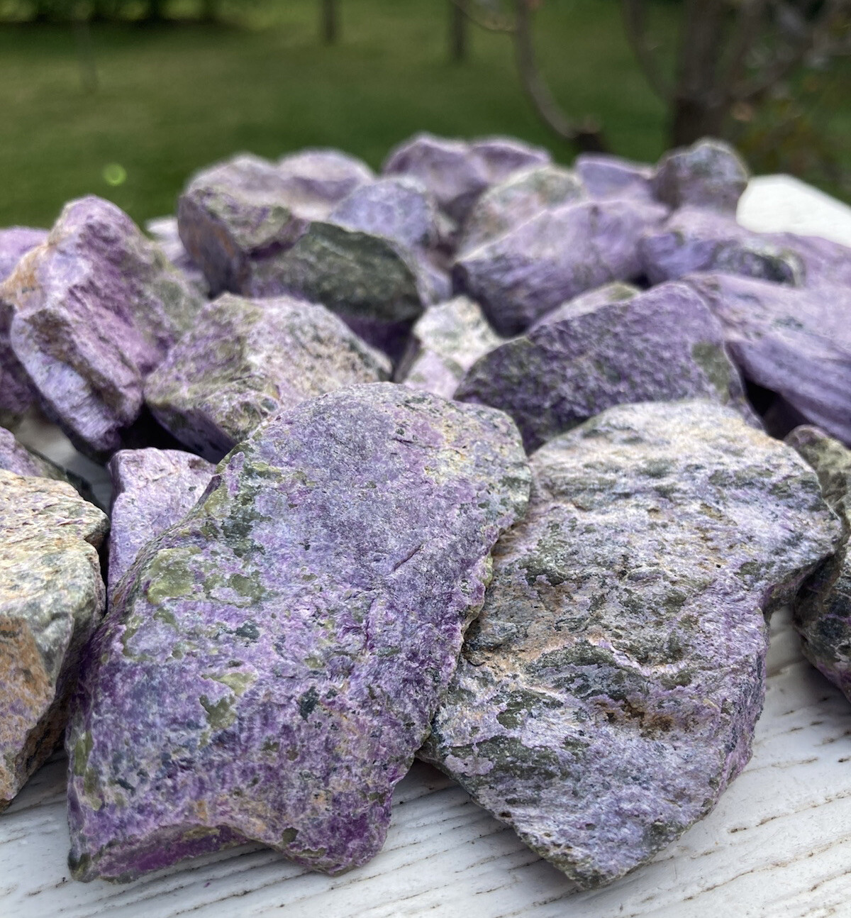 Natural STICHTITE & SERPENTINE Raw Healing Crystal Barberton South Africa 1.5-2″