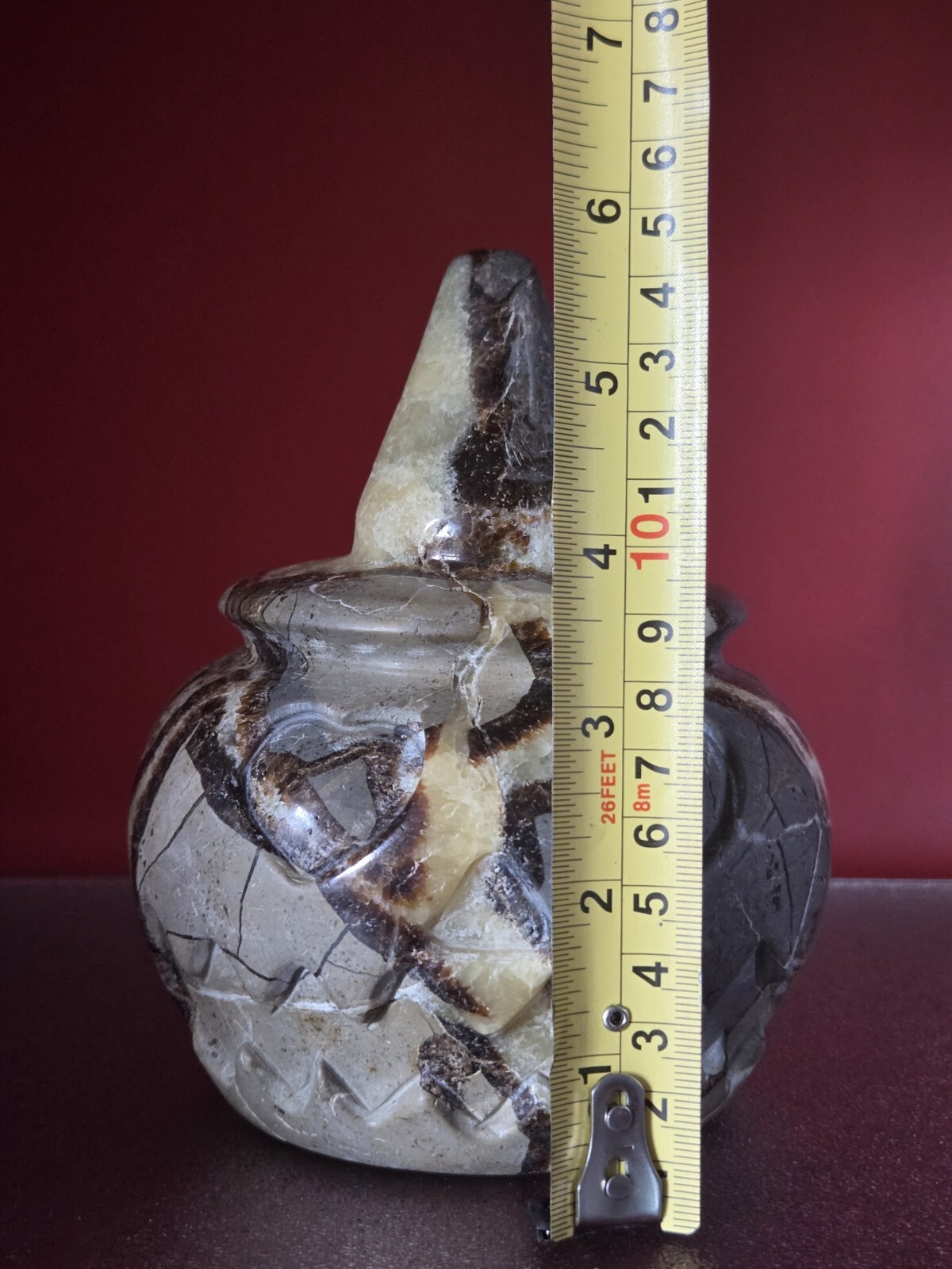Natural Dragon Septarian Pumpkin Quartz Crystal UV Reactive Reiki Healing 5+LB