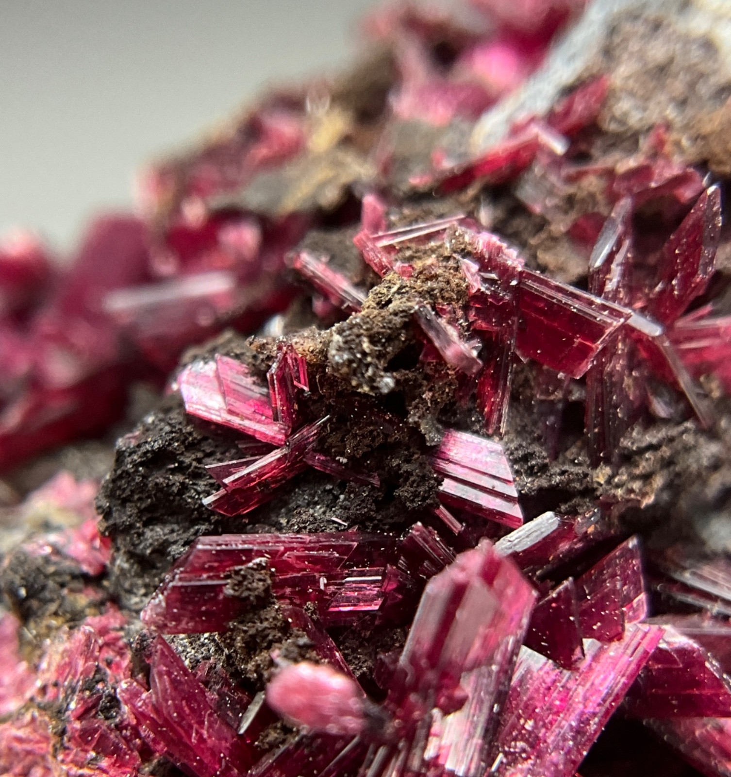 OUTSTANDING ERYTHRITE CRYSTALS FROM BOU AZZER MINE, MOROCCO