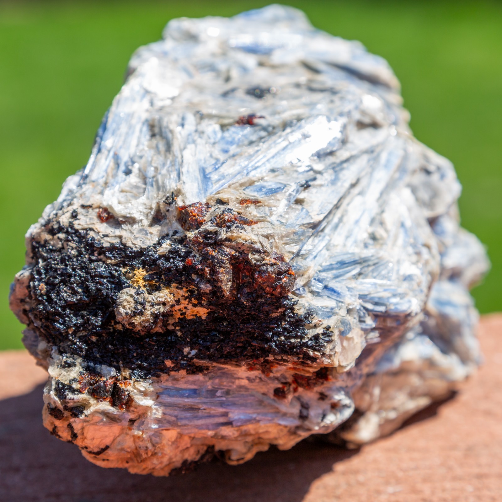Kyanite with Quartz – 5lb 6.4oz (2449g) – Rough Specimen Crystal w/ Inclusion