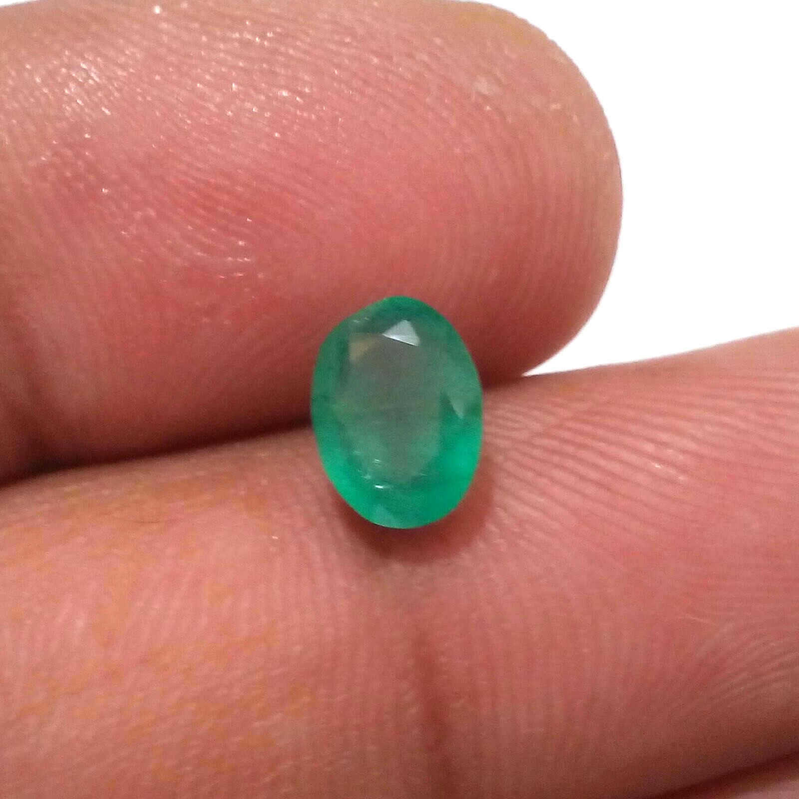 100% Natural Zambian Emerald Oval 1.80 Crt Faceted Ultimate Green Loose Gemstone