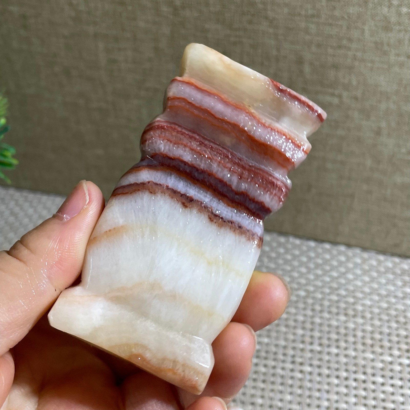 124g Pork Stone Ore Stones Crystal Specimens Healing Home Decoration