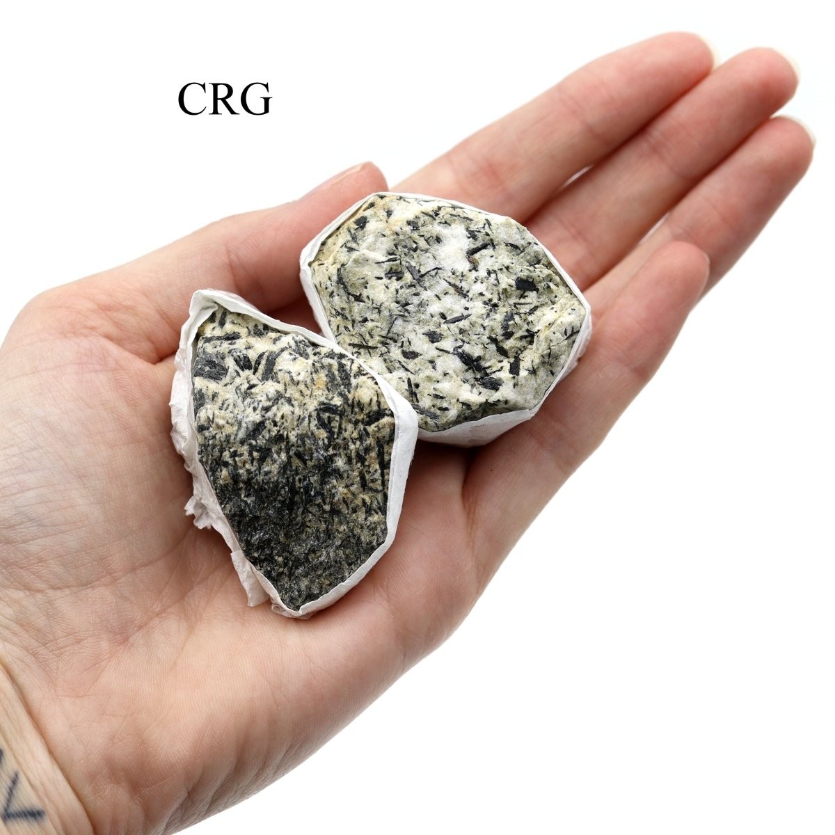 Epidote Rough Medium Flat (1 Flat) Size 1 to 2 Inches Bulk Wholesale Lot Crystal