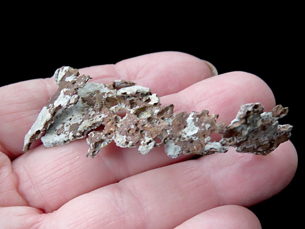 Native Copper-2 1/2″- Minesota Mine, Rockland- Ontonagon County, Michigan