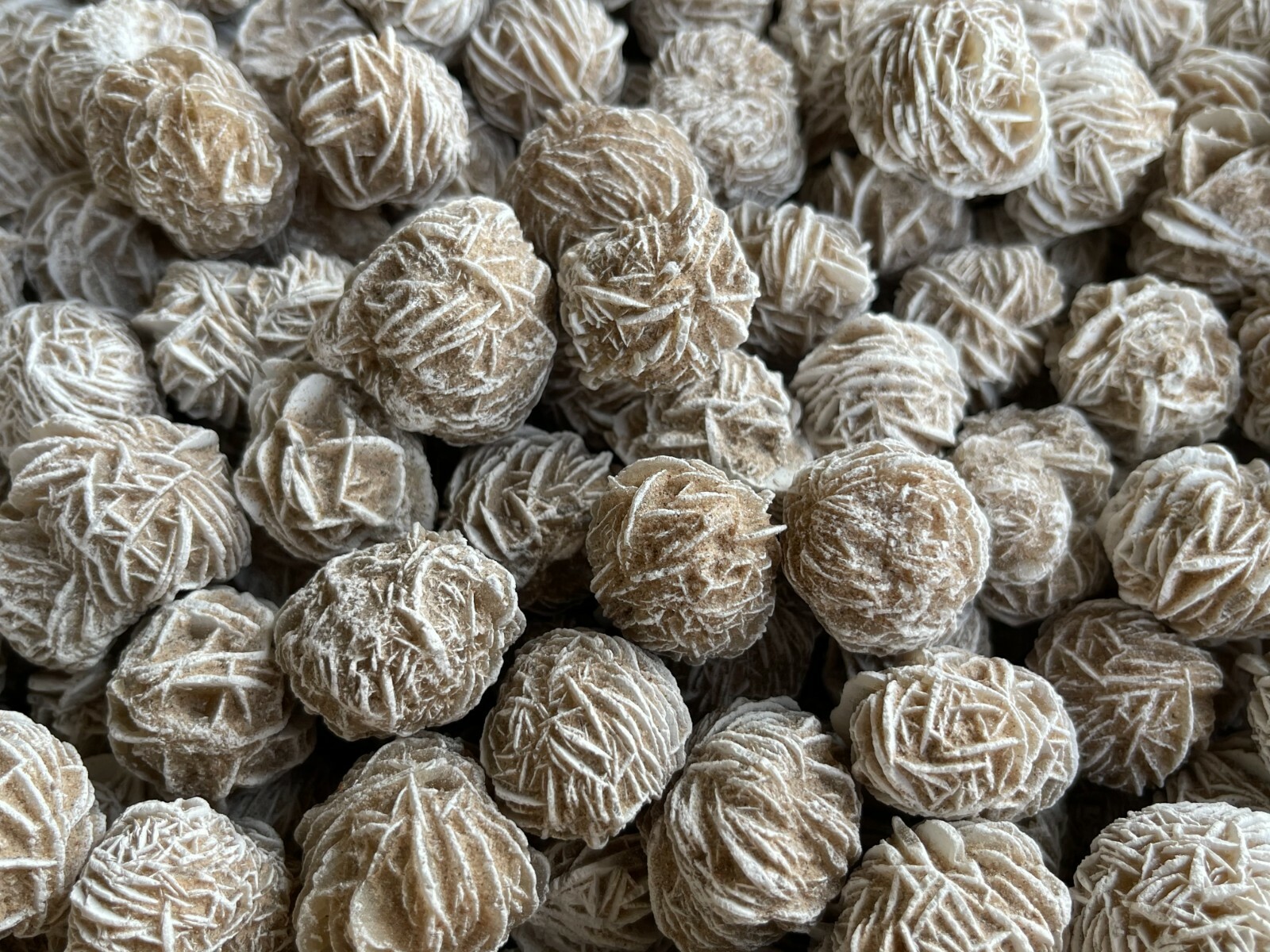Desert Rose Selenite, 0.85-1.25 Inch Small Desert Gypsum Rose,Wholesale Bulk Lot