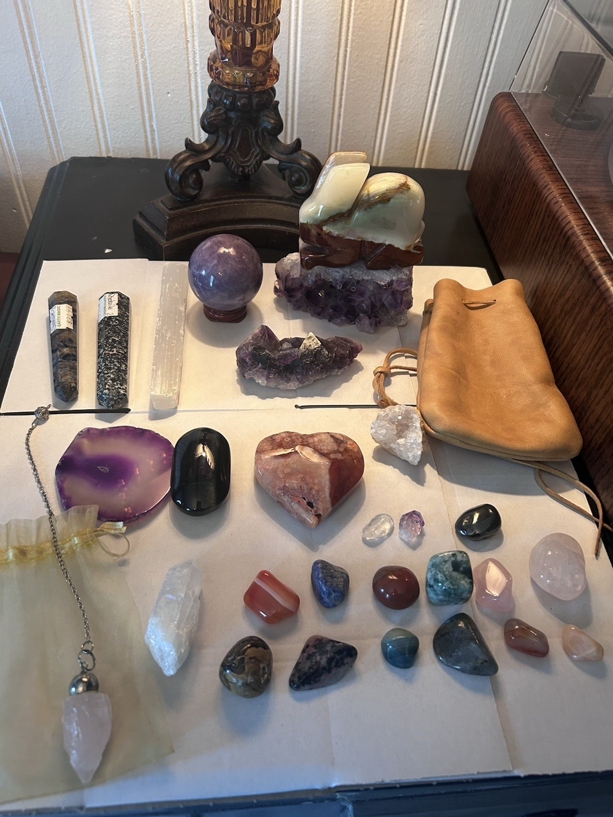 💎 Beautiful Mixed Crystal & Mineral Specimen Collection – 25+ Piece Bulk Lot 💎