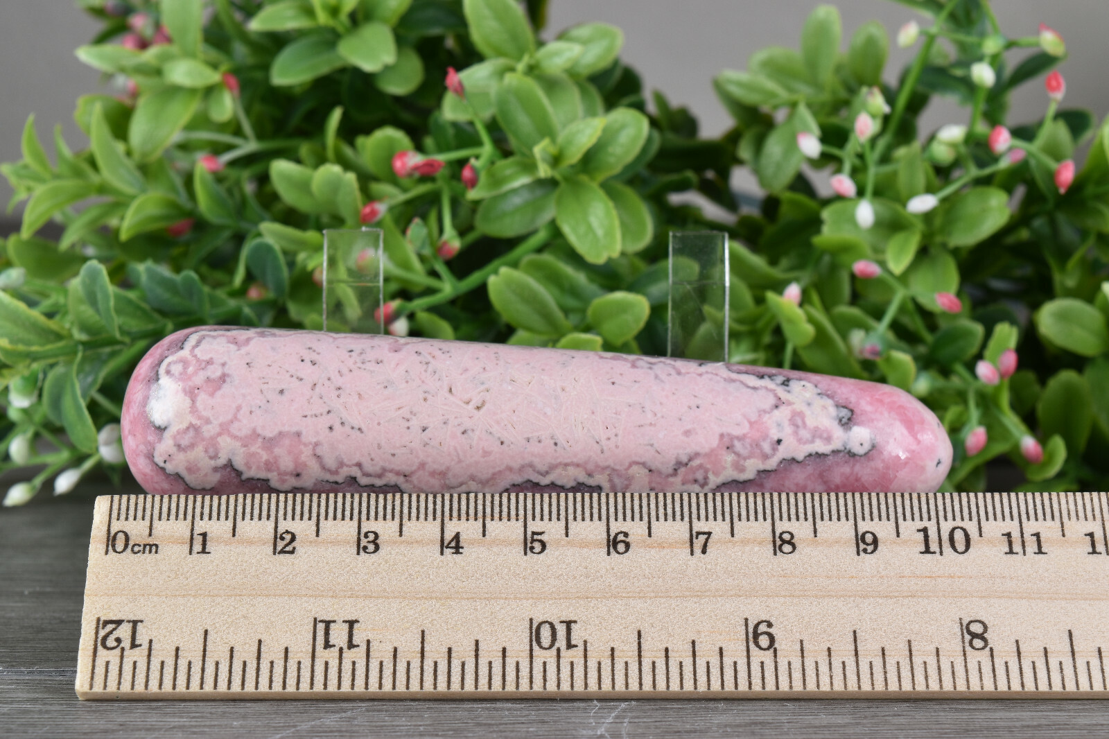 Pink Rhodochrosite Massage Wand from Argentina 10.8 cm # 18872
