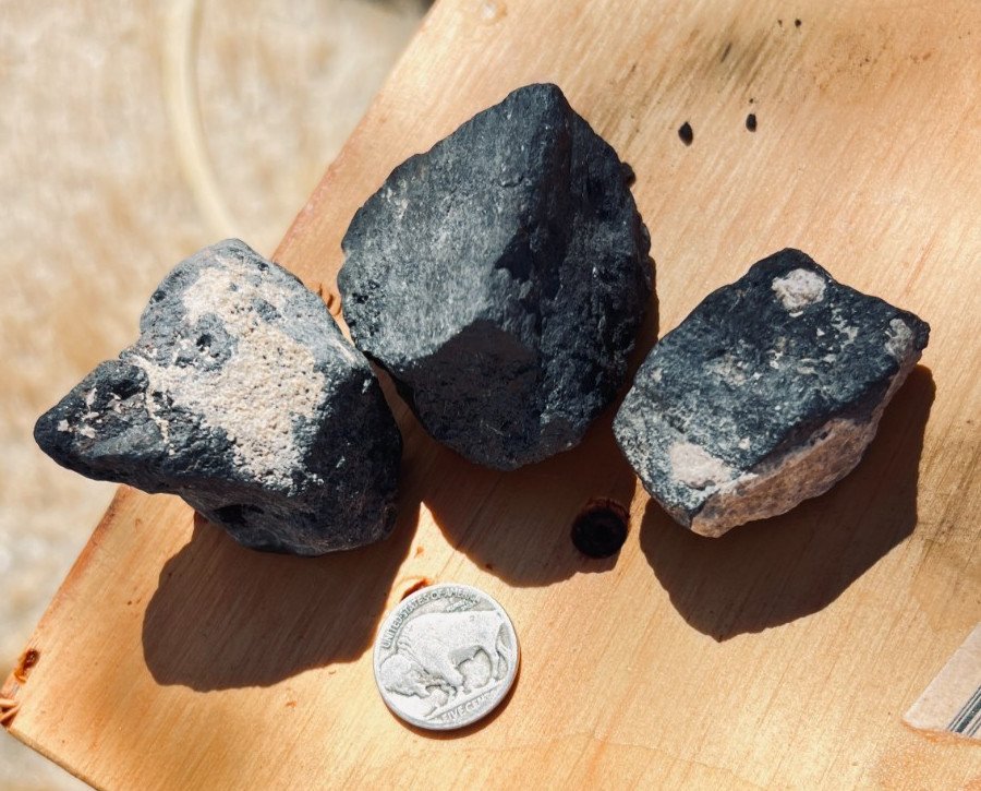 Rough Sonoran Desert Magnetite Nuggets 13oz