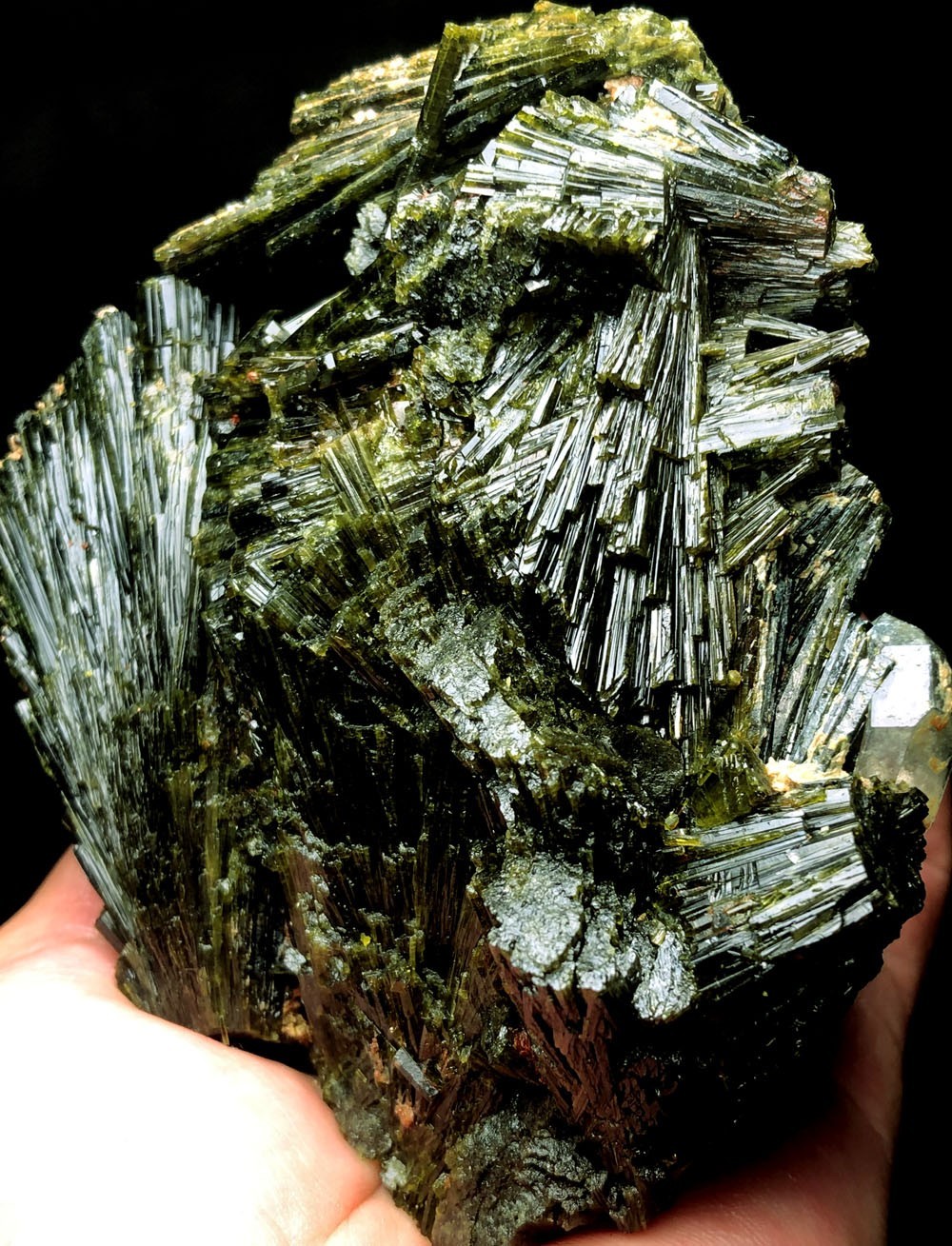 998g 1PC Epidote Crystal Raw Rough Gems-Stone of Awareness&Cognitive Ability u65
