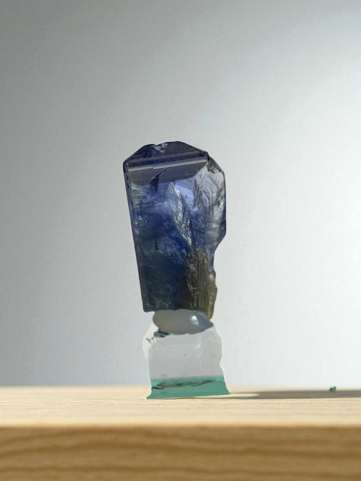 Fine Quality Natural Tanzanite Crystal Untreated Raw Gemstone 8.16 Carats