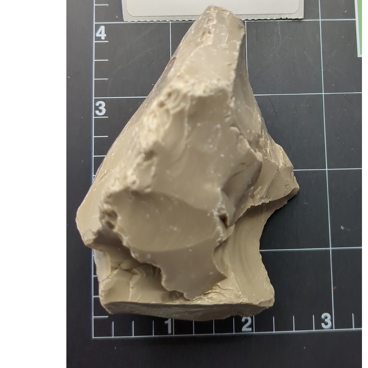 Sandalwood Tan Art Glass Cullet Opaque Slag Glass #5L197