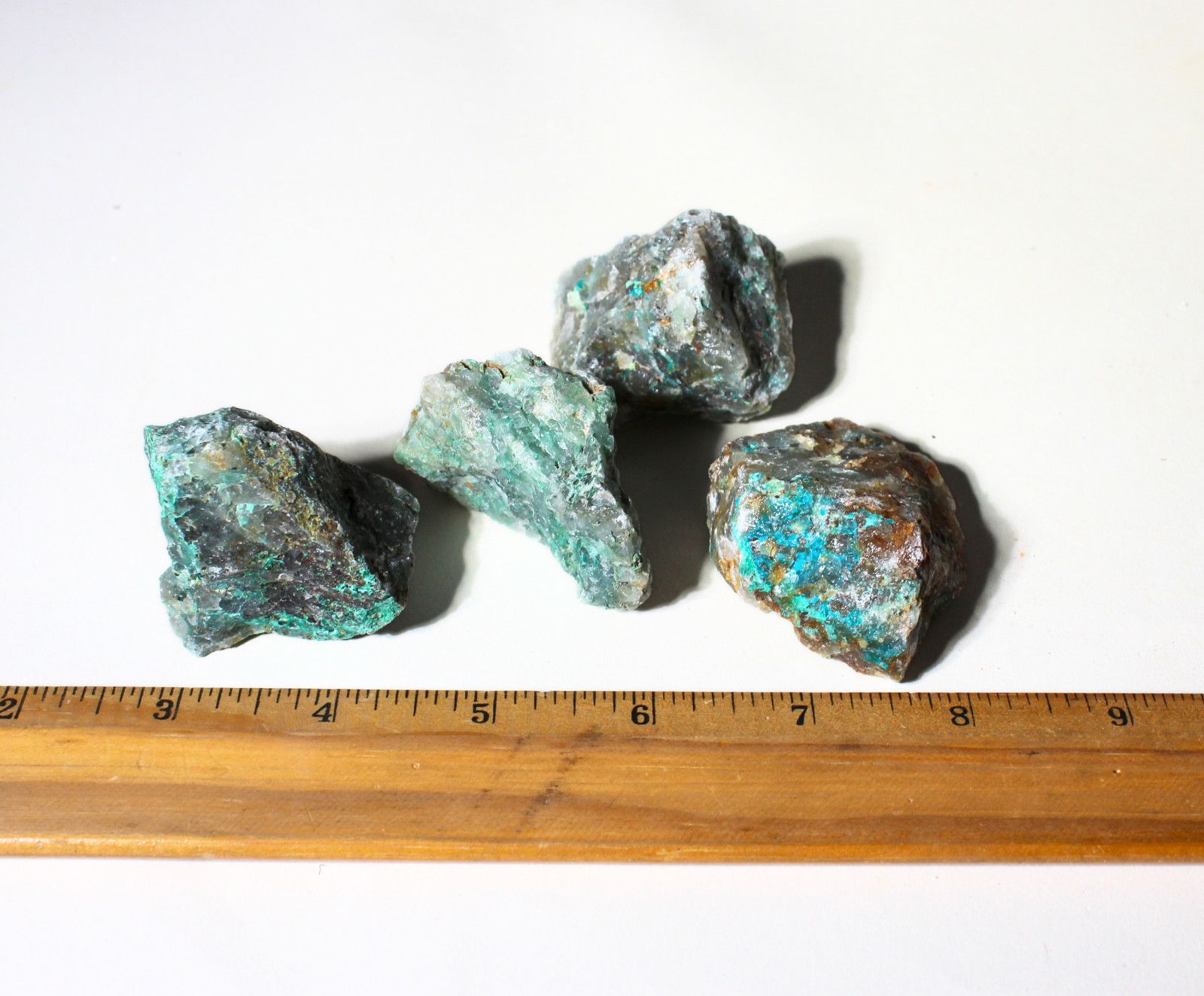 Chrysocolla – Rough Rocks for Tumbling – Bulk Wholesale 1LB options