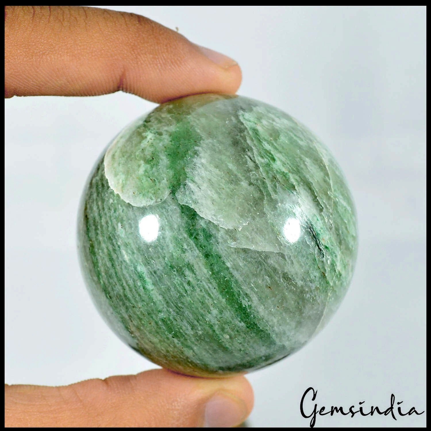 5035 Ct Natural Untreated Multi Gems Healing Crystal Mineral Sphere With Stand