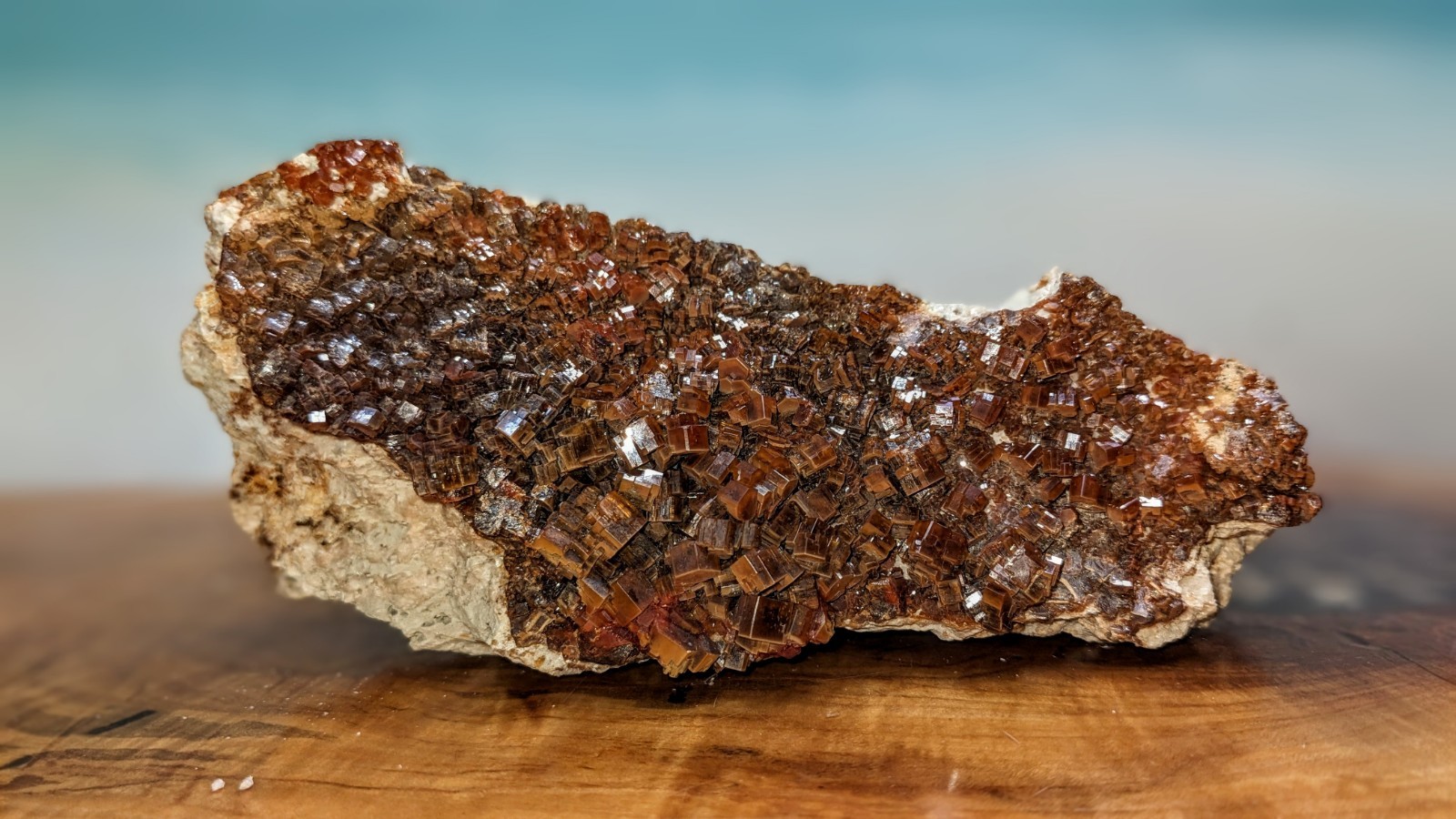 Large Vanadinite 2lb 5oz Deep Cherry Red Displays Well Morocco