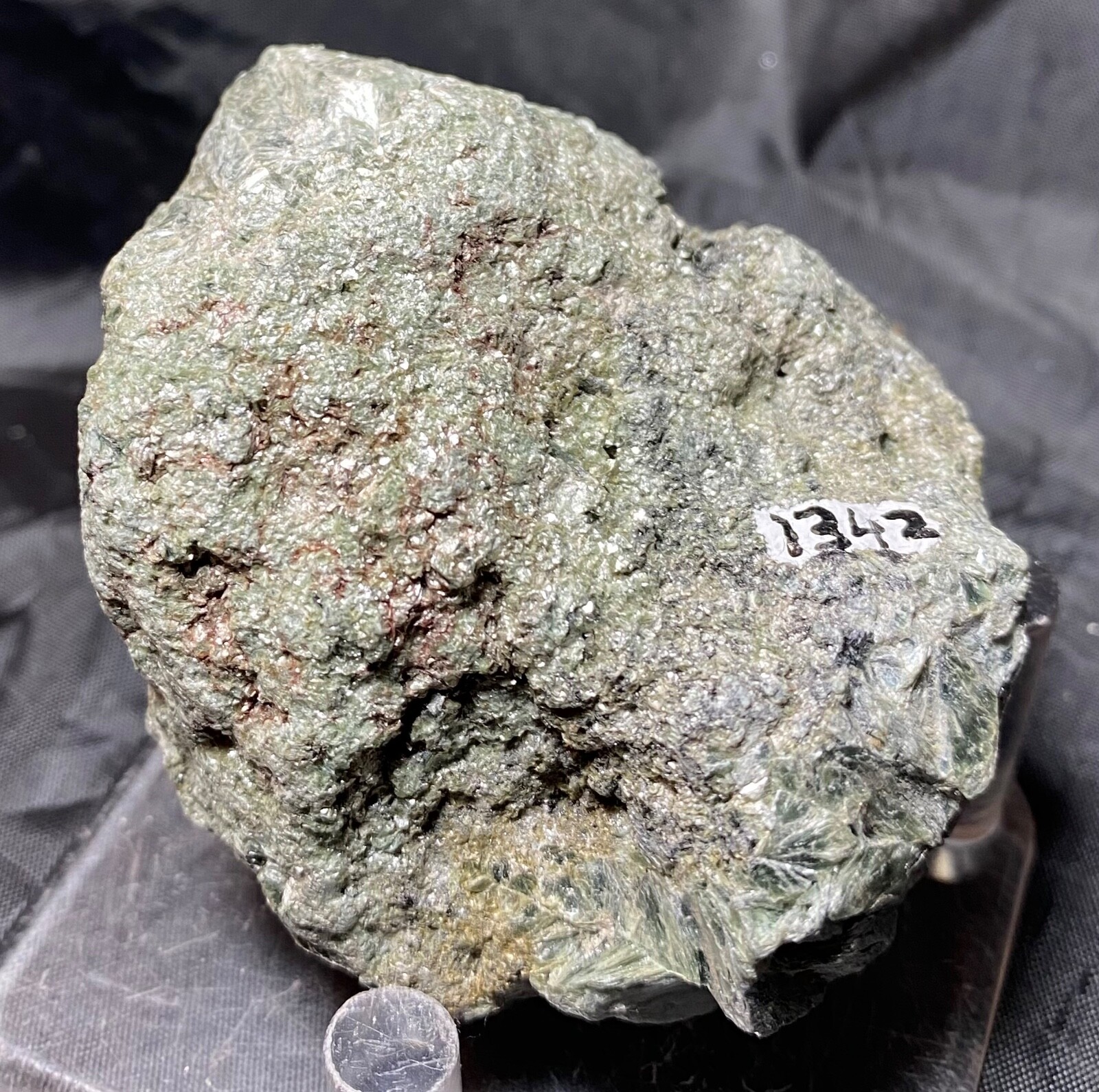 RARE Clinochlor var Serafinite Specimen from Korshunovskoe Mine, Siberia, Russia