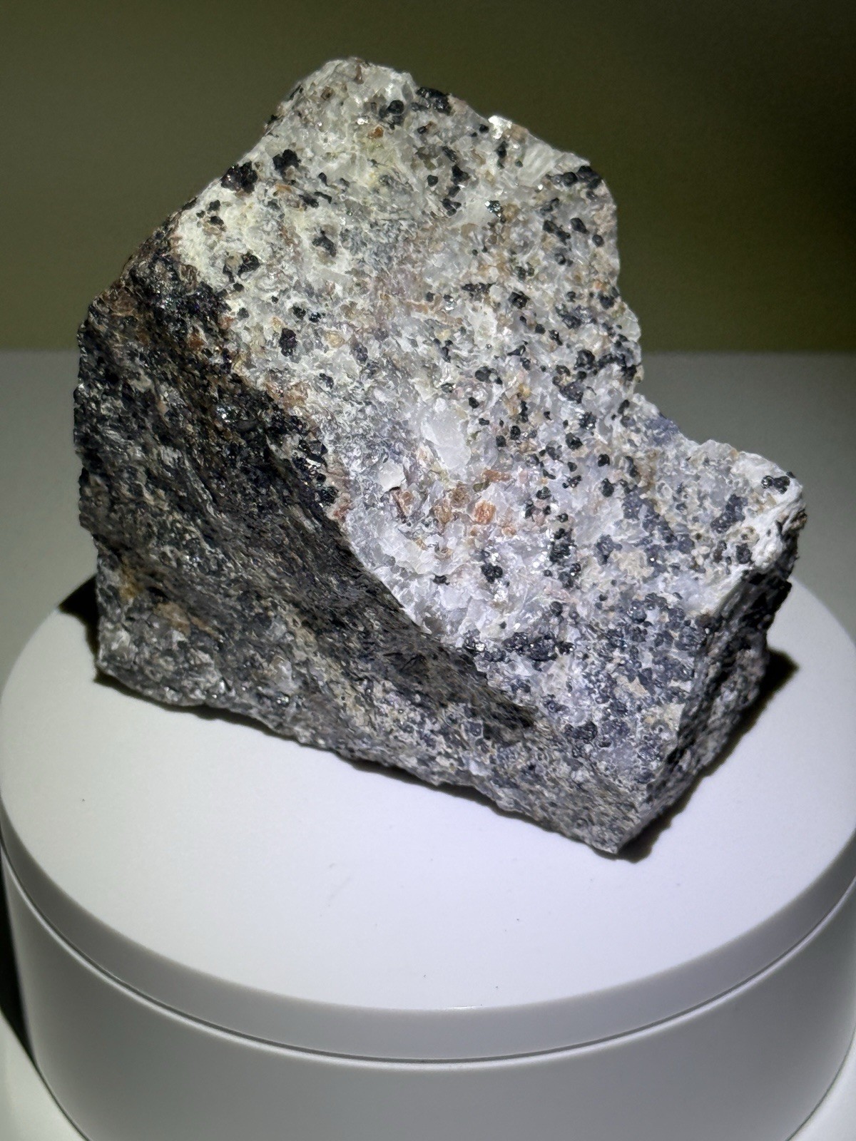 GLEAMING Calcite, Willemite, & Franklinite Fluorescent Mineral Specimen – NJ