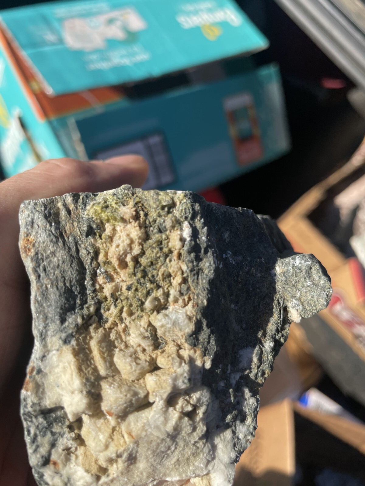 Epidote With Dolomite