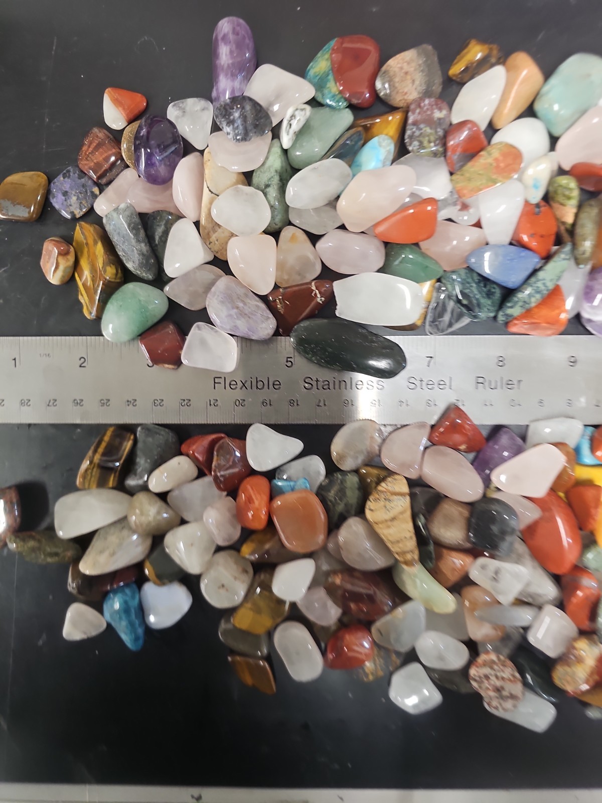 2 lb Wholesale Bulk Lot Assorted Mixed Tumbled Stones 1/2″ to 1-1/4″ Crystals