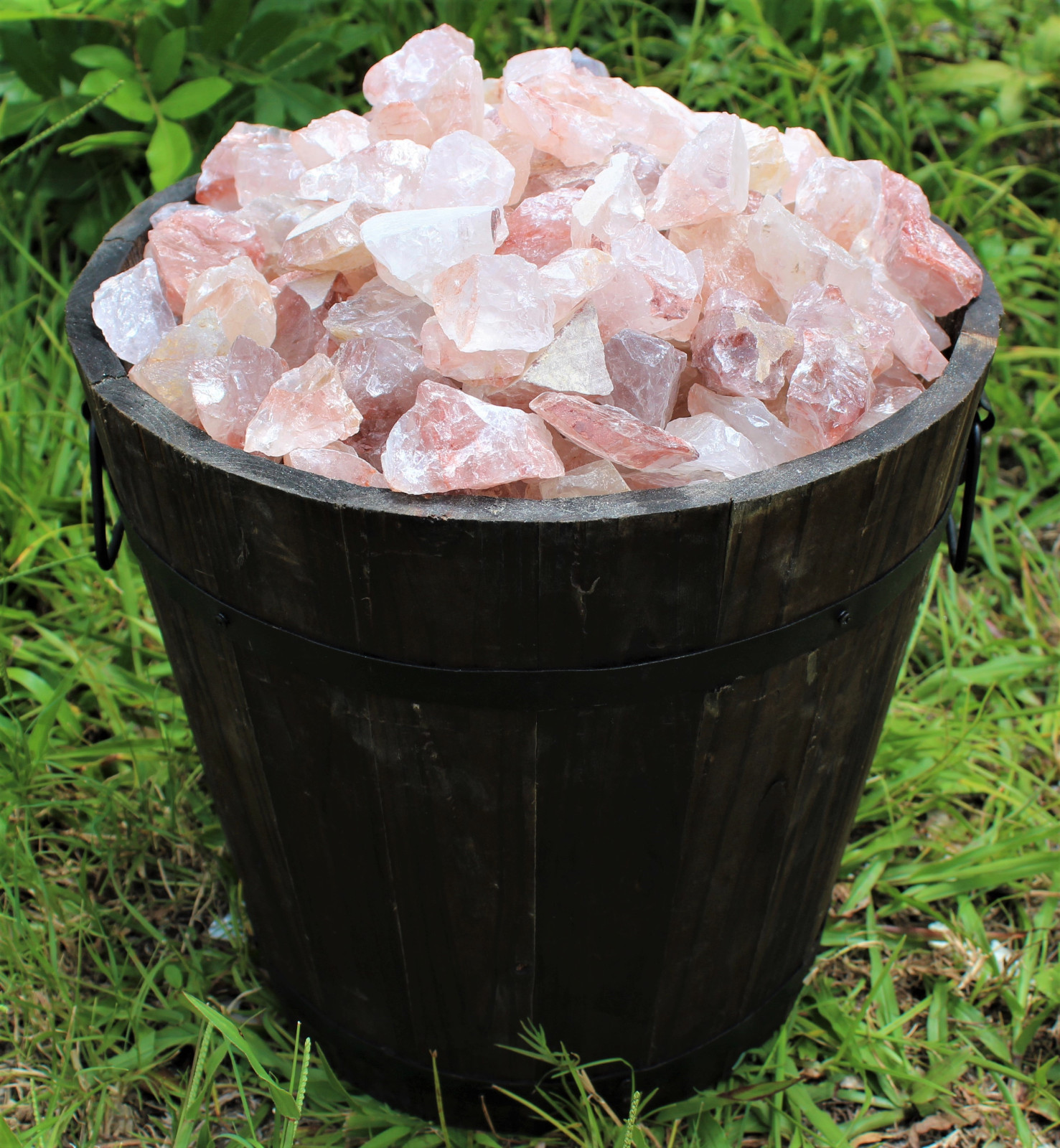 Rough Fire Quartz Crystal: 5 lb Bulk Lot Natural Raw Hematoid Mineral