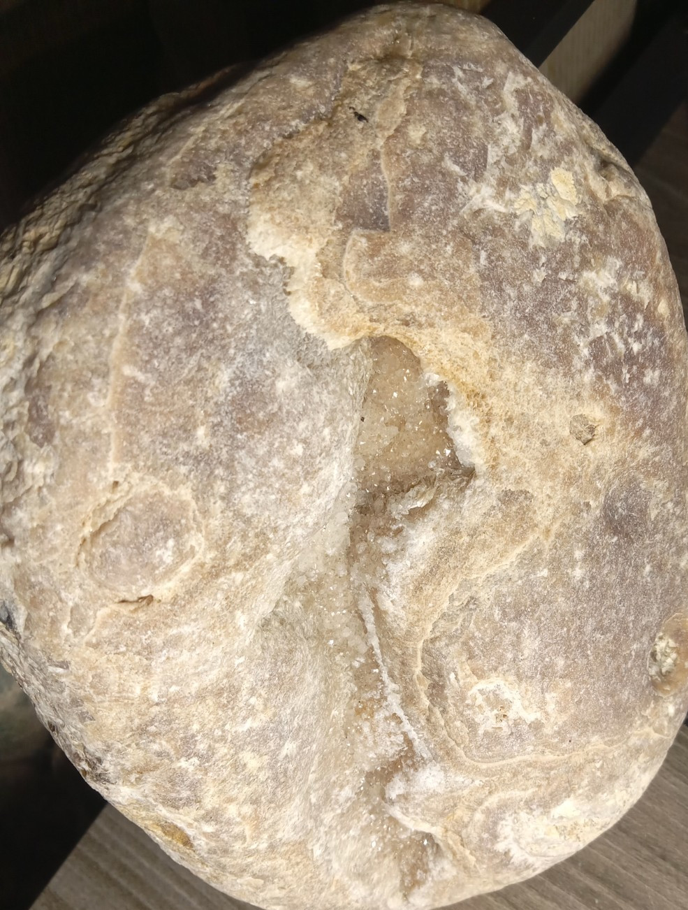 Giant Geode 12+lb Unique Quality Crystal Cluster Break Your Own Quartz Mineral