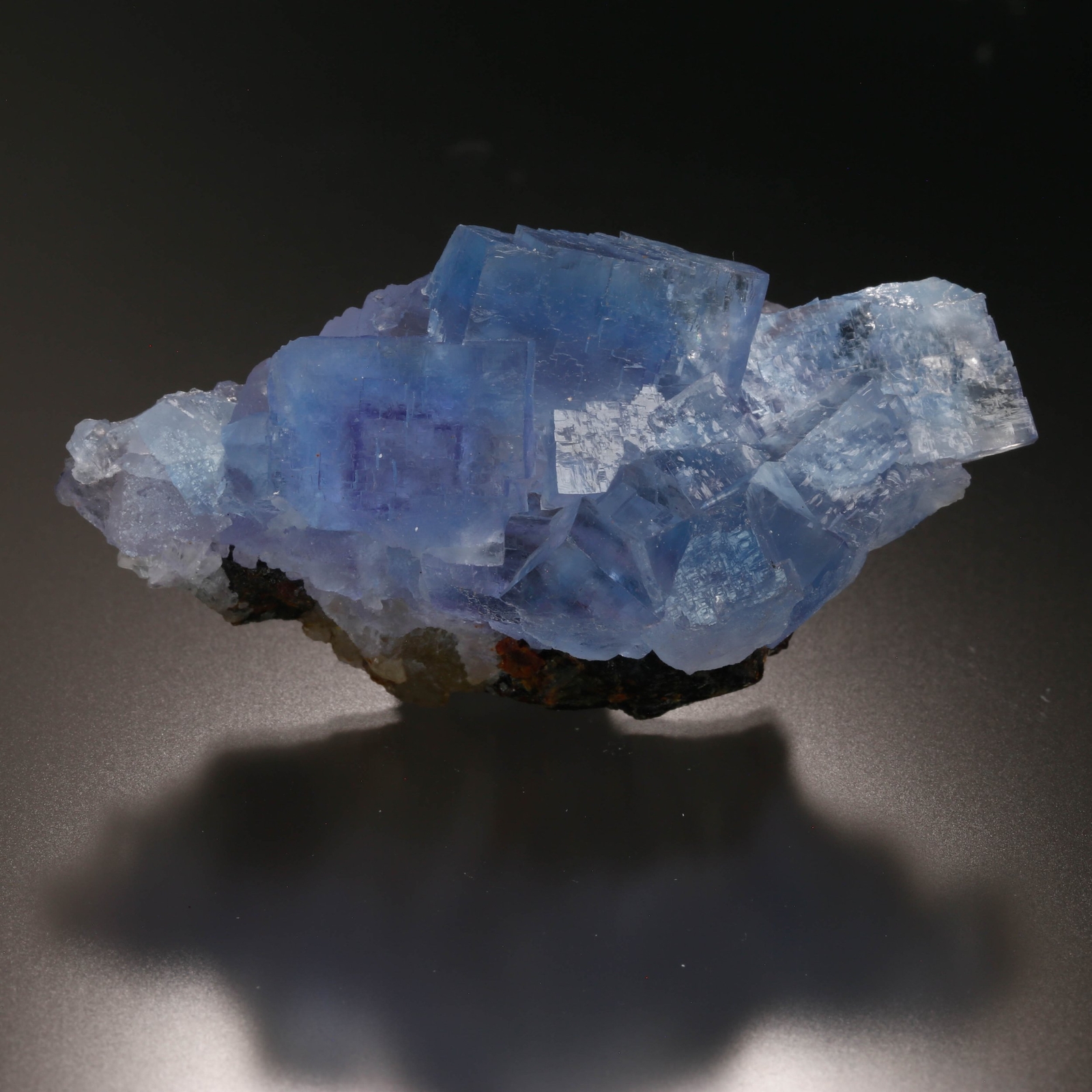 Fluorite, Minerva No. 1 Mine, Cave-In-Rock, Hardin County, Illinois, USA