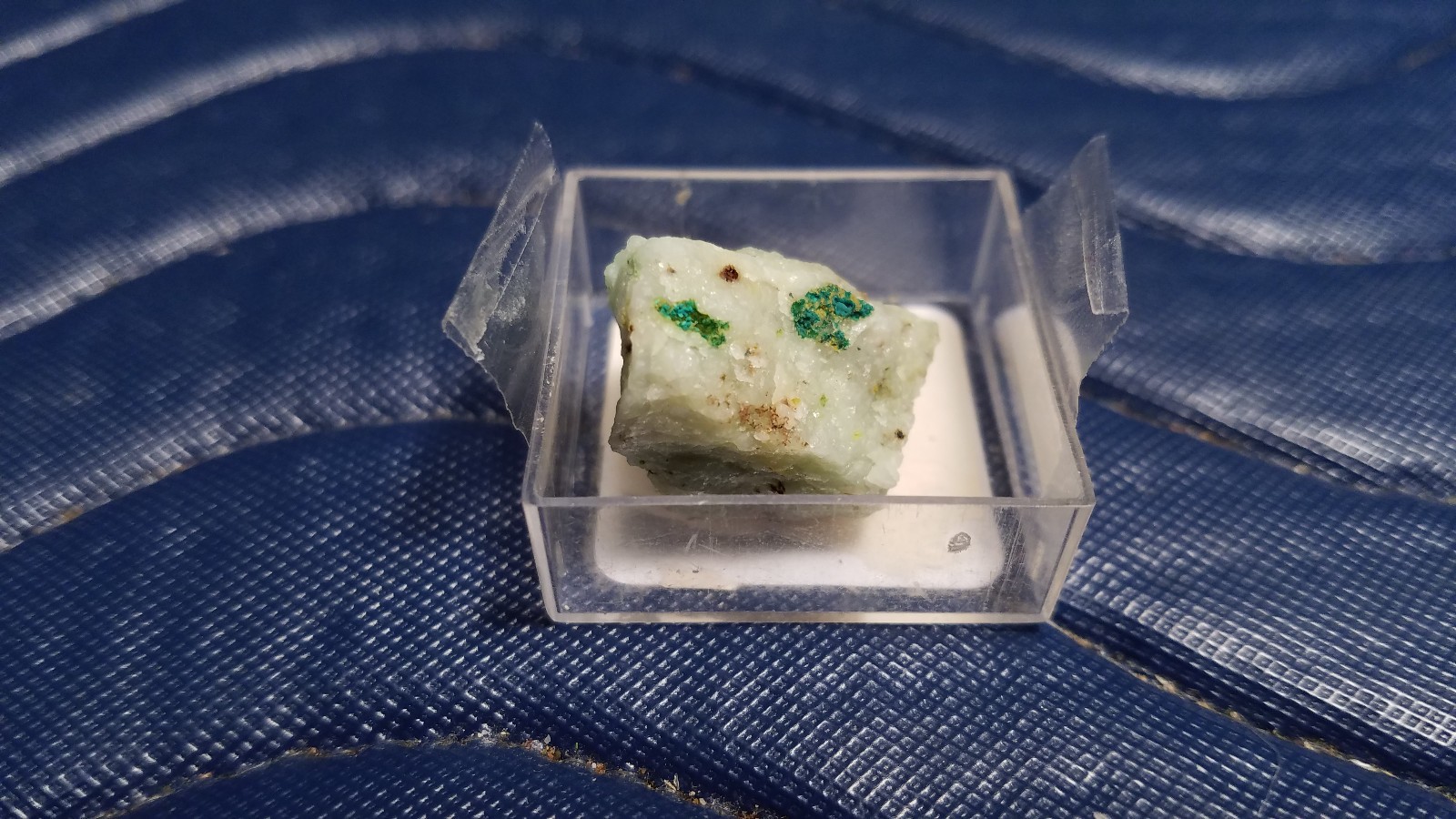 SiG: Blue-Green Greenish-Blue Claraite Crystals on Matrix from Austria