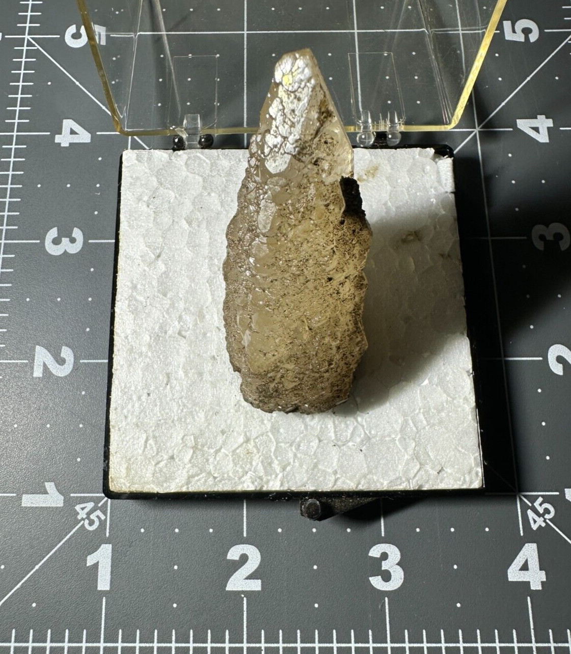 ➤ 2-1/2″ Tall SCALENOHEDRAL CALCITE Pleasant Ridge Rensselaer Indiana VIDEO➤413