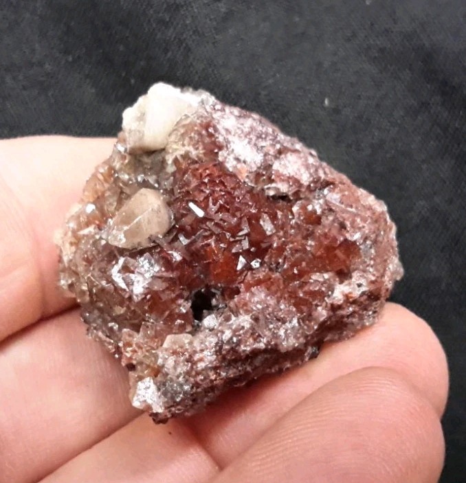 13 Piece Lot of FLUORITE with CALCITE from Chihuahua, Mexico (2 Pounds)