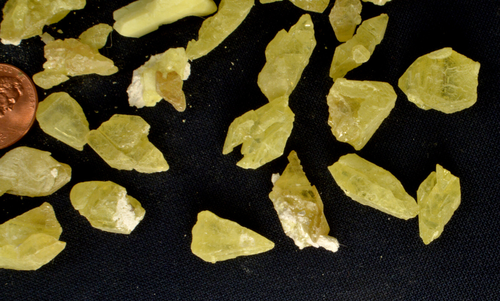 #9104 Sulfur Crystal – Alma Mine, New Mexico [ONE PIECE ONLY]