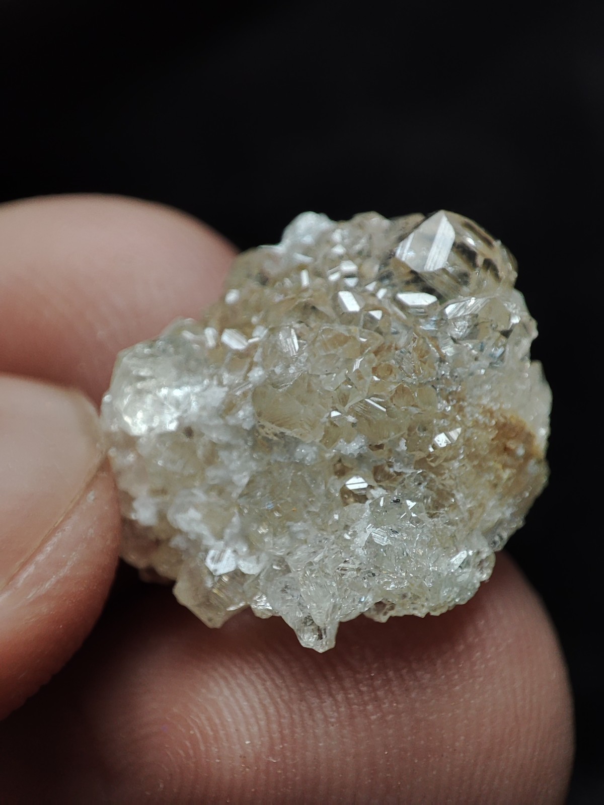 Rare Leuco Garnet Aka (color change) White Grossular Garnet, Crystal-Zagi,Mount.