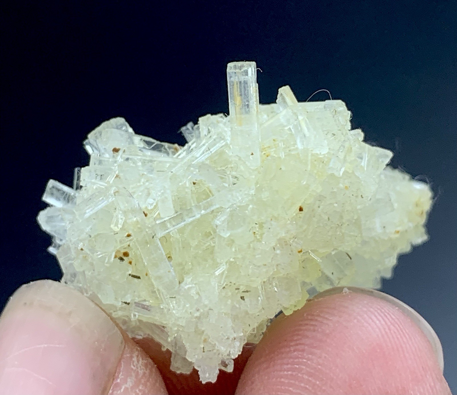 40 Cts Tourmaline Crystals Bunch With Specimen From Afghanistan.
