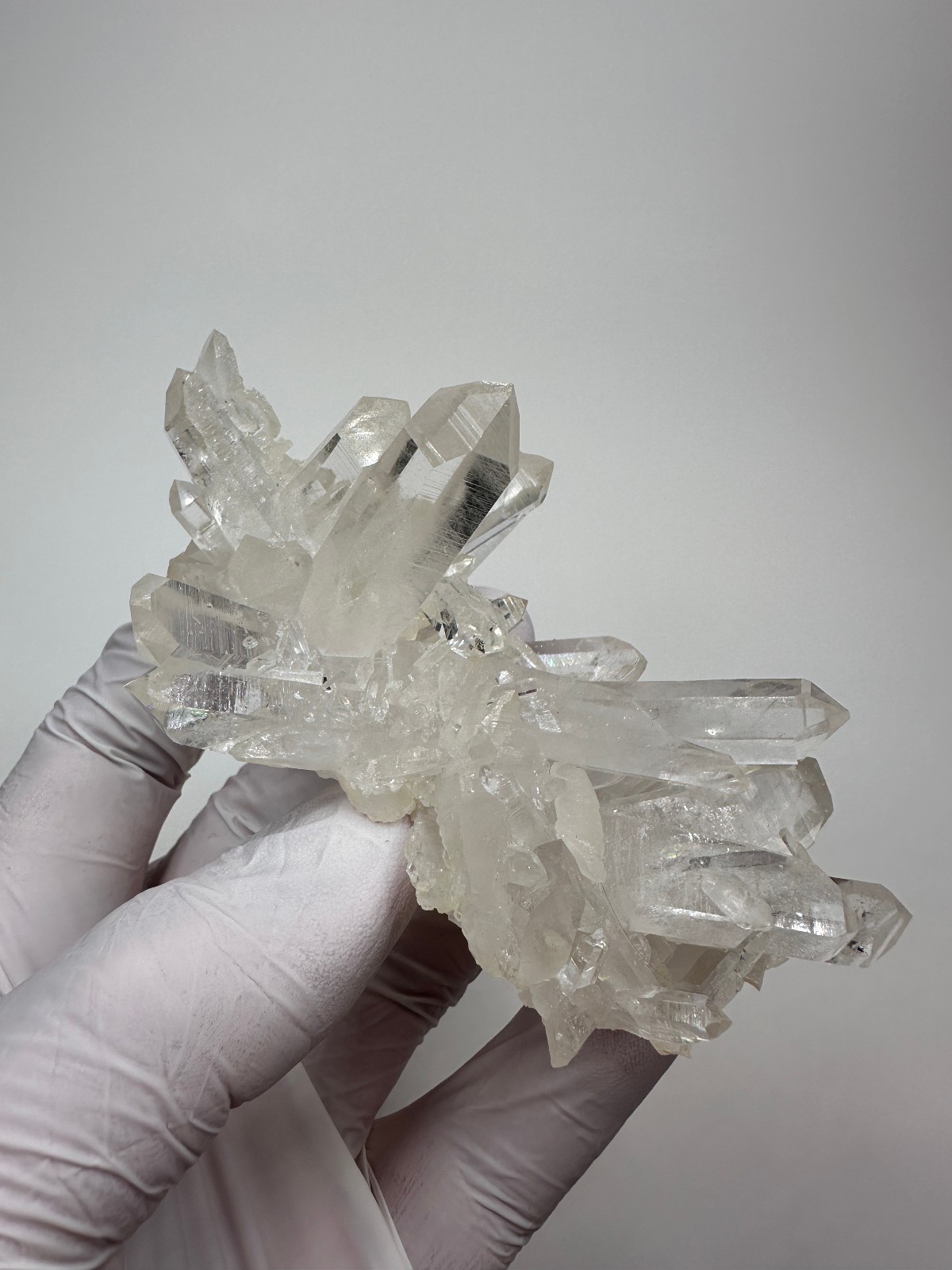 Top Quality Large Optical Clear Arkansas Quartz Crystal Cluster
