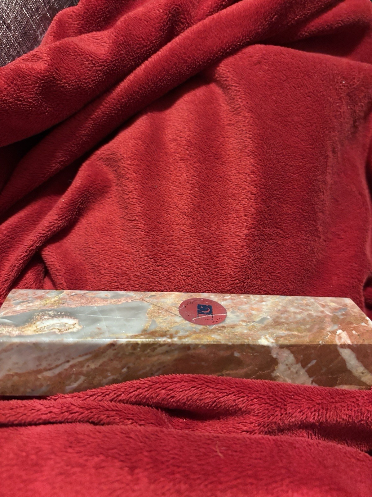 Natural Maligano Jasper Tower Or Paper Weight Made In Pakistan 14.2oz 6×1.25×1