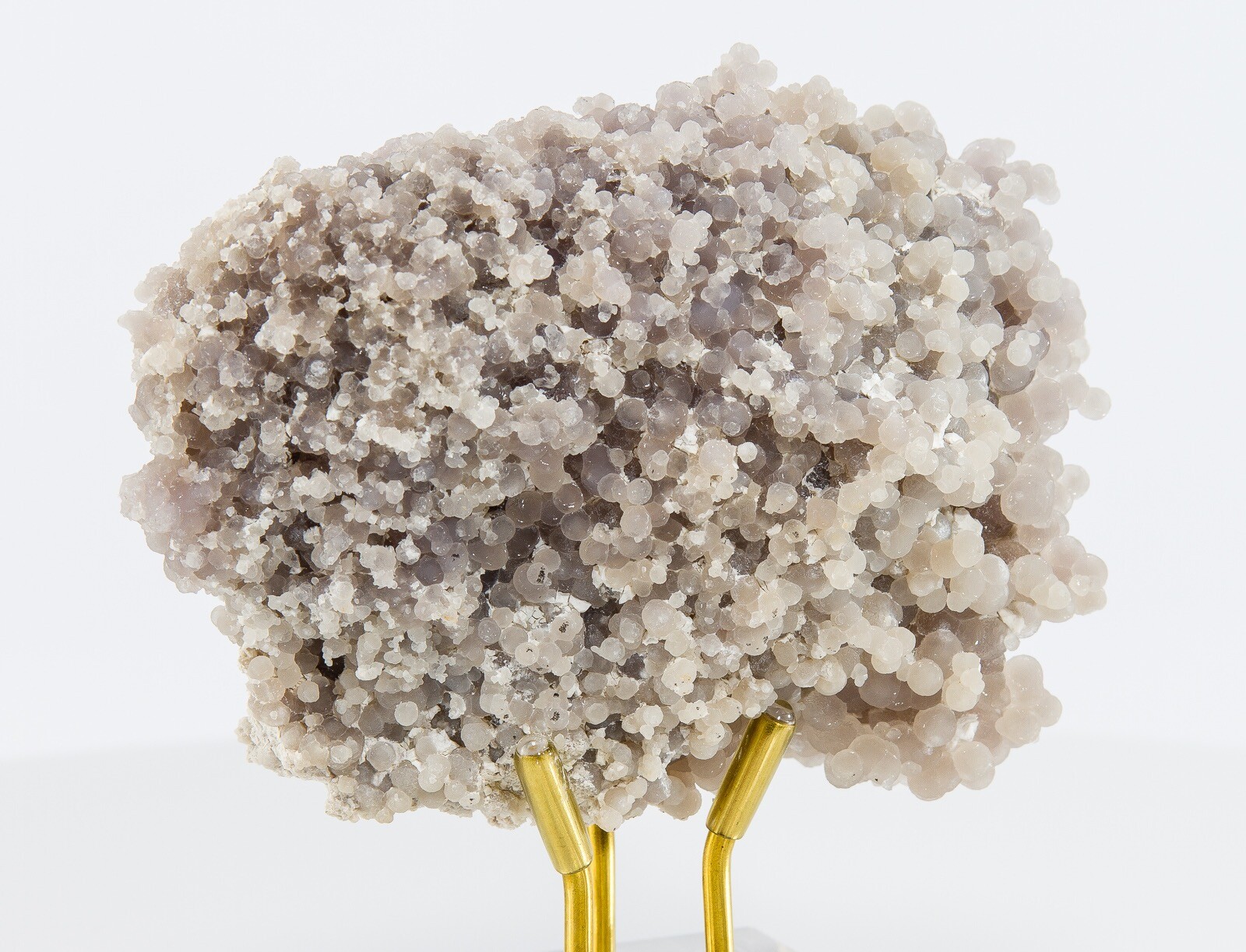 Grape Agate Crystal Natural Purple Chalcedony Cluster Decor 397g 107mm H2024
