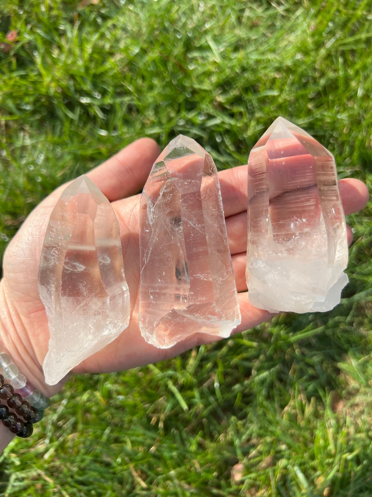 Lemurian “Seed” Quartz Crystal Point, Lemurian Quartz from Minas Gerais, Brazil