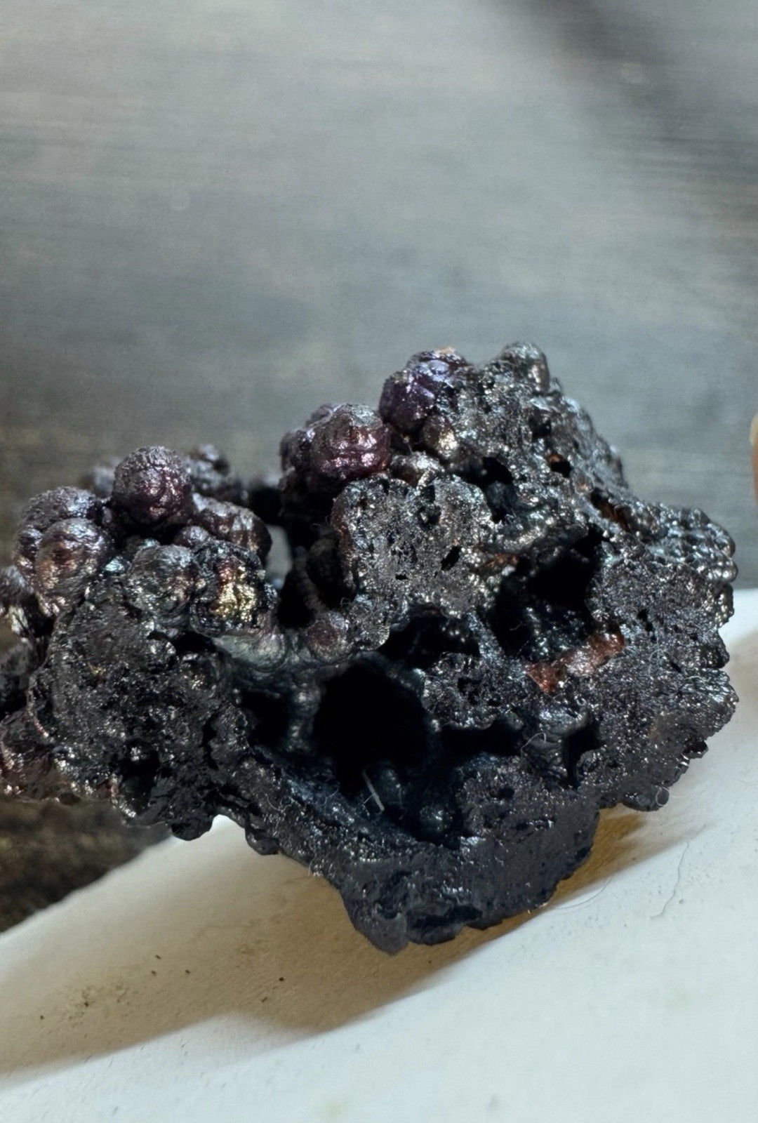 Metallic Iridescent Rainbow Goethite From Tharsis Spain