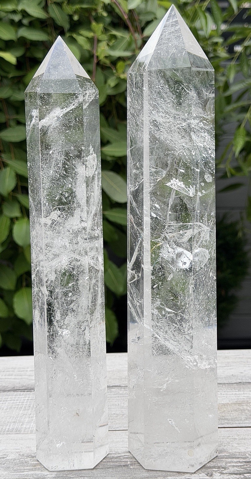 Wholesale Lot 2-3 Pcs Clear Quartz Tower Obelisk Point natural Crystal Energy