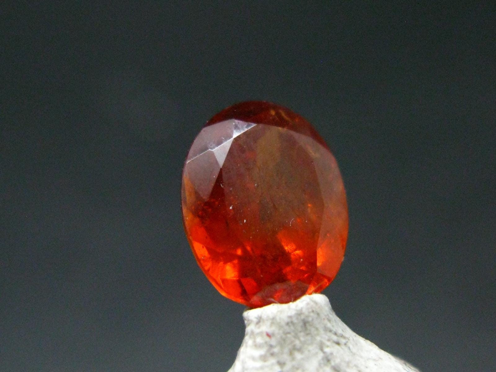 Hessonite Garnet Gem Cut Stone From Sri Lanka – 3.30 Carats