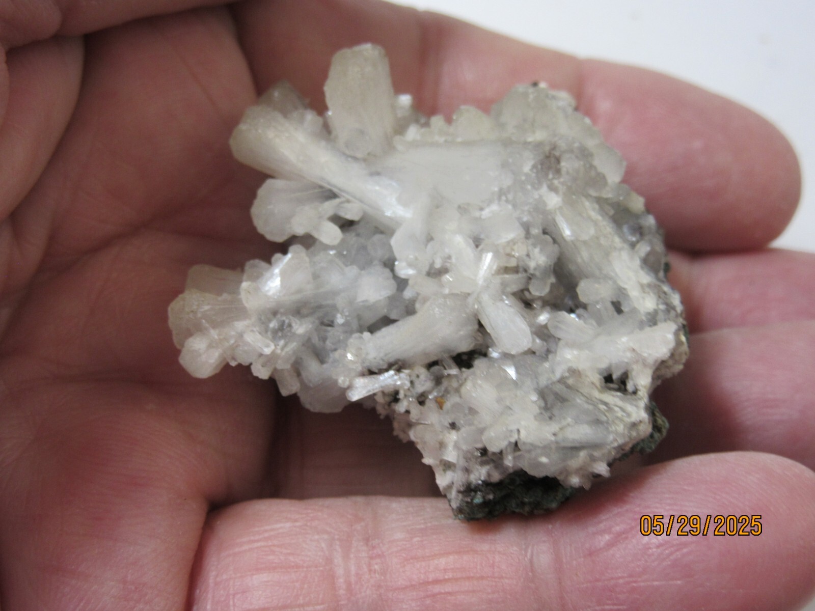 Dark Apophyllite Cluster Zeolite on Matrix 1 7/8″ Collectible DACZMC-174